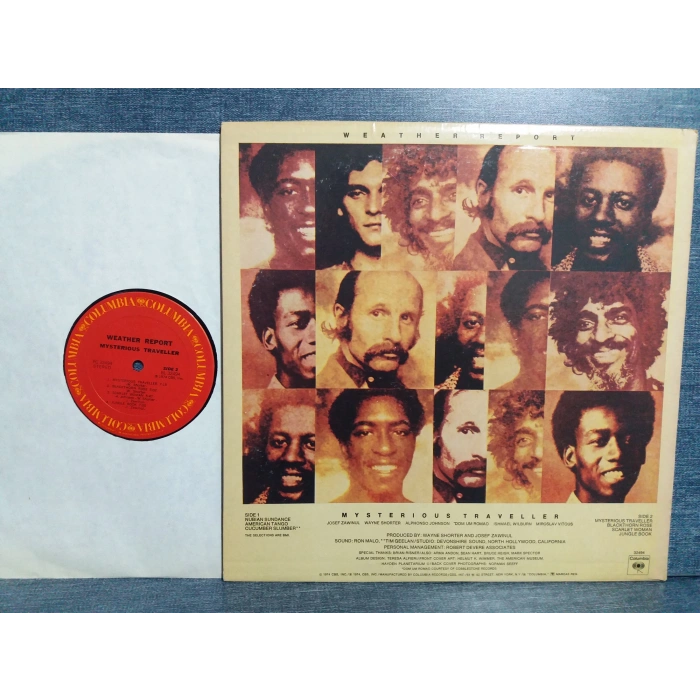 WEATHER REPORT MYSTERIOUS TRAVELLER MUSIC LP
