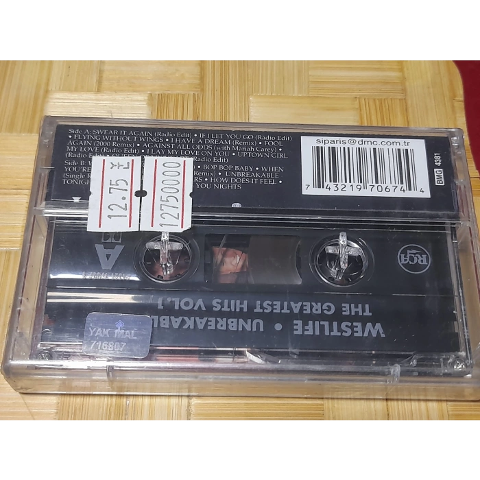 WESTLIFE GREATEST HITS MÜZİK KASET