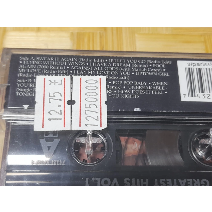 WESTLIFE GREATEST HITS MÜZİK KASET