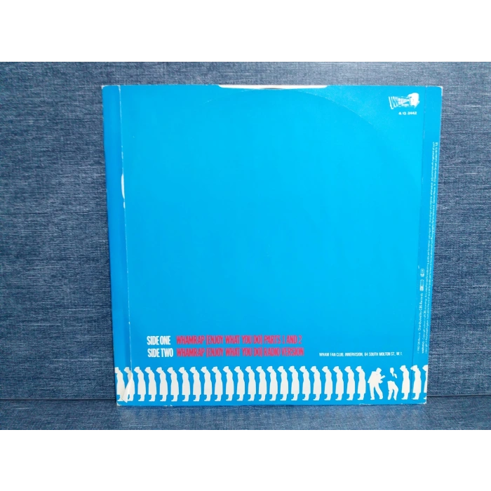 WHAM GEORGE MICHAEL ENJOY WHAT YOU DO MAXI LP