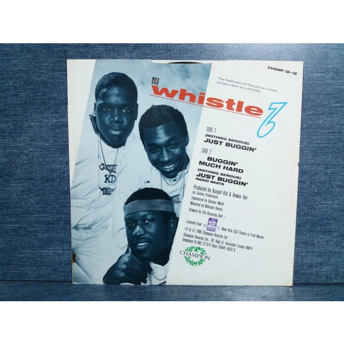 WHISTLE JUST BUGGIN MAXI LP