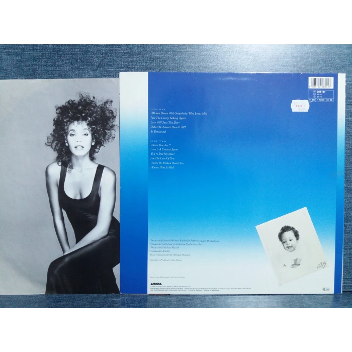 WHITNEY HOUSTON SAME MUSIC LP ALBUM