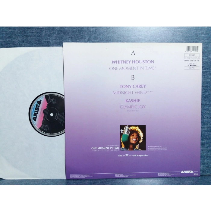 WHITNEY HOUSTON ONE MOMENT IN TIME MAXI LP