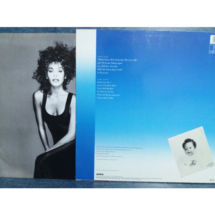 WHITNEY HOUSTON SAME MUSIC LP ALBUM