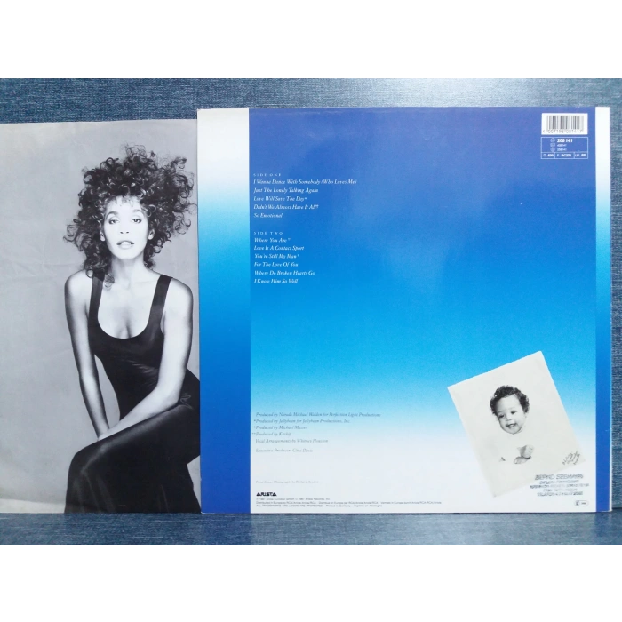 WHITNEY HOUSTON SAME MUSIC LP ALBUM
