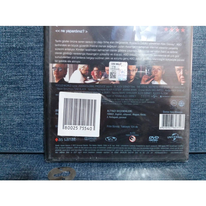 WIKILEAKS ÖYKÜSÜ DVD FİLM (SIFIR)