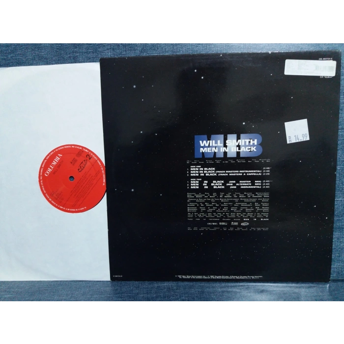 WILL SMITH MEN IN BLACK SOUNDTRACK LP