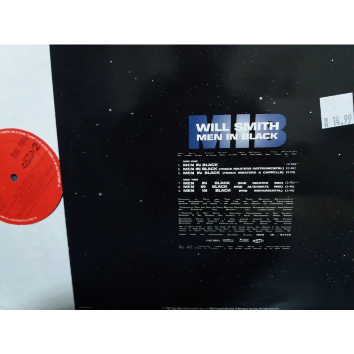 WILL SMITH MEN IN BLACK SOUNDTRACK LP