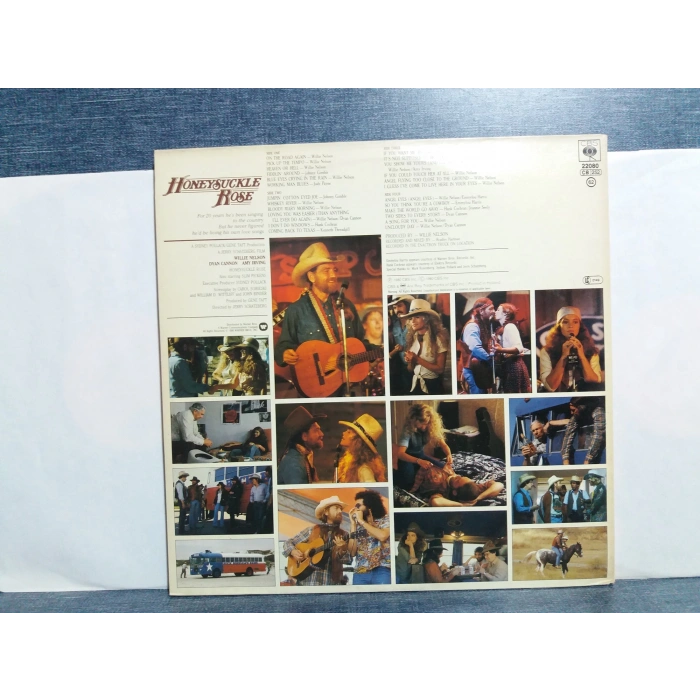 WILLIE NELSON & FAMILY HONEYSUCKLE ROSE 2 LP