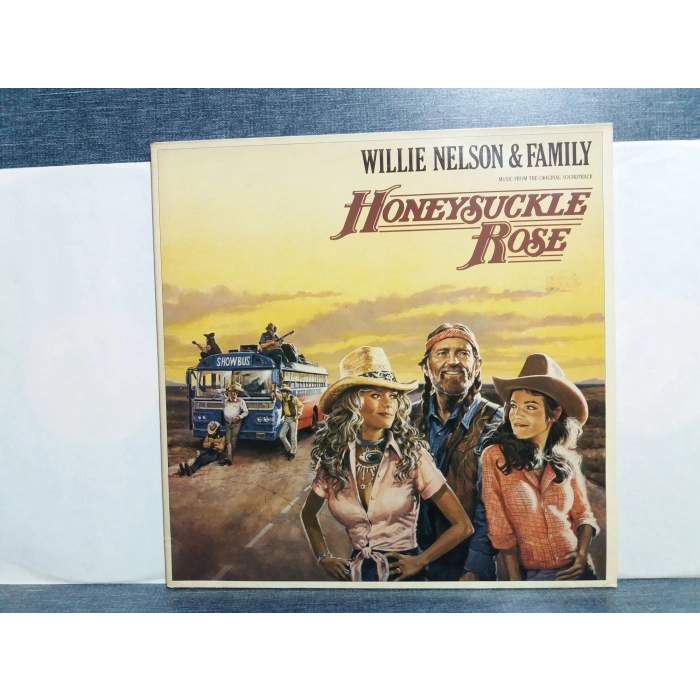 WILLIE NELSON & FAMILY HONEYSUCKLE ROSE 2 LP