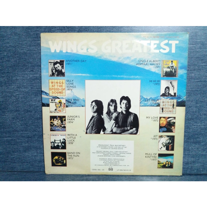 WINGS GREATEST PAUL Mc CARTNEY LP