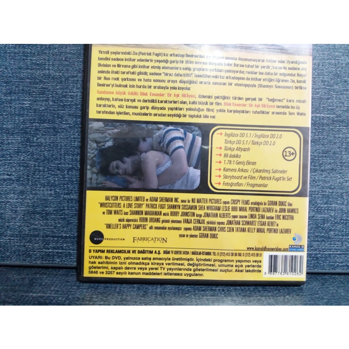 WRISTCUTTERS BİLEK KESENLER DVD FİLM