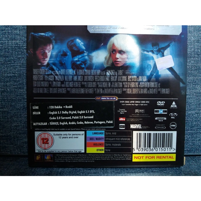 X-MEN 2 DVD FİLM (2 DISK)