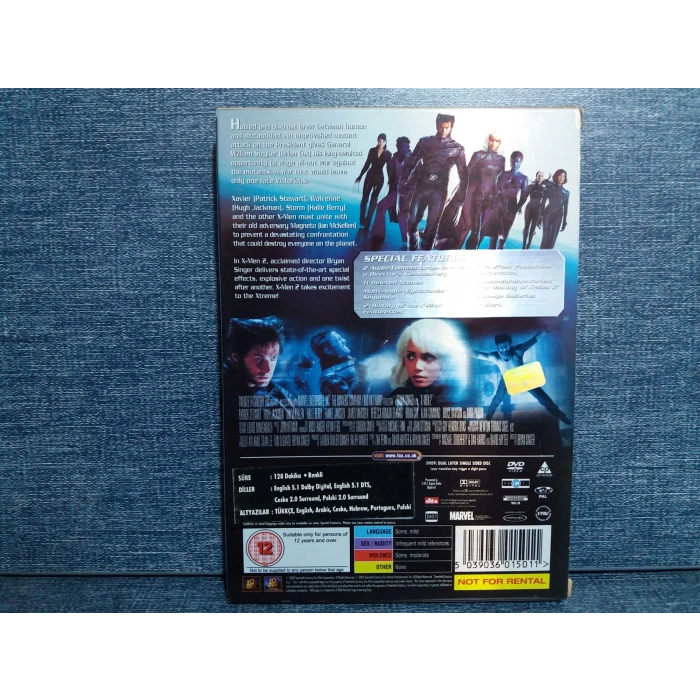 X-MEN 2 DVD FİLM (2 DISK)