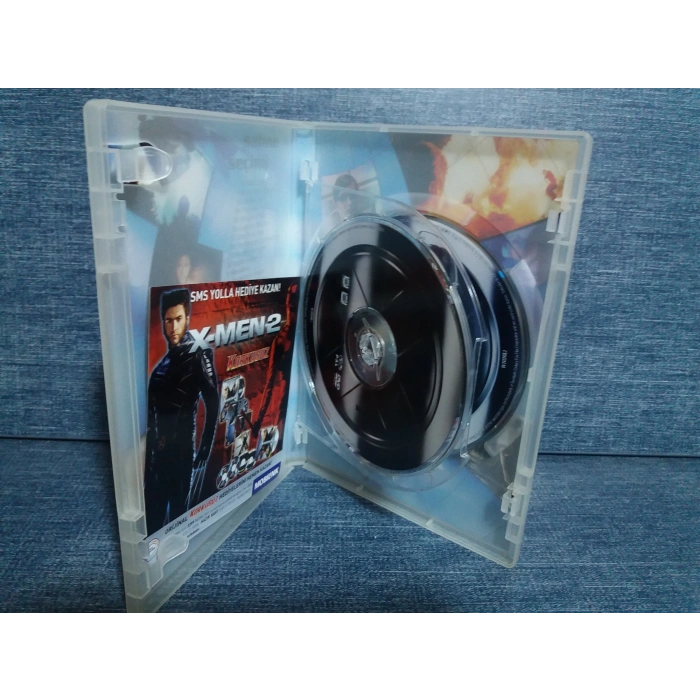 X-MEN 2 DVD FİLM (2 DISK)  Tr Altyazı