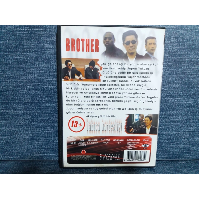 YAKUZ KARDEŞLİĞİ DVD FİLM