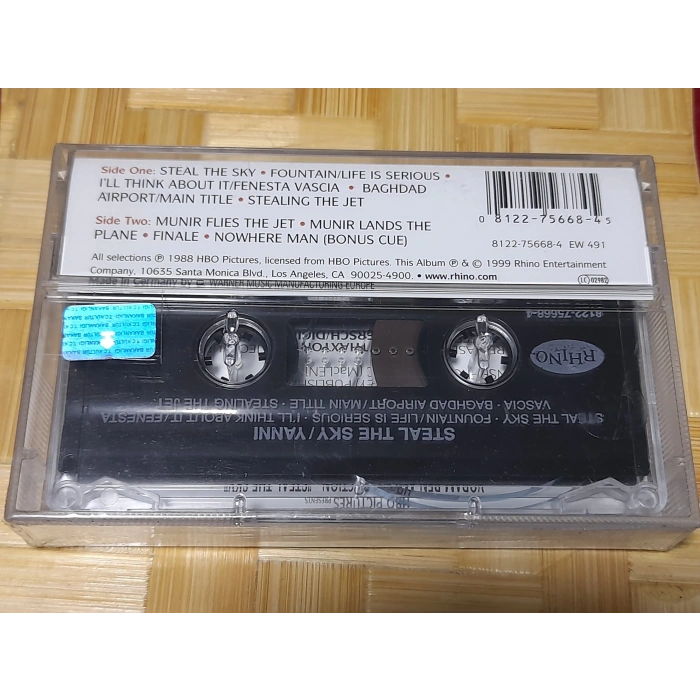 YANNI STEAL THE SKY SOUNDTRACK FİLM MÜZİK KASET