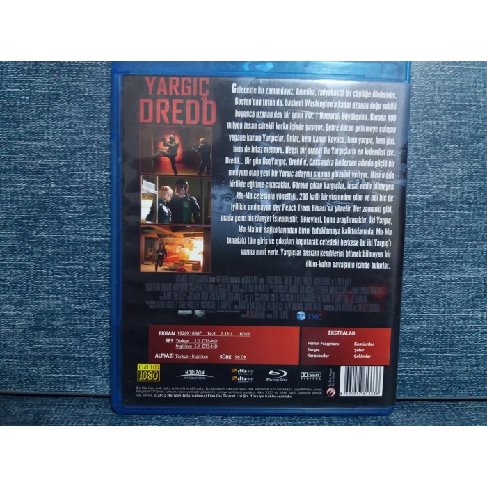 YARGIÇ DREDD BLURAY FILM