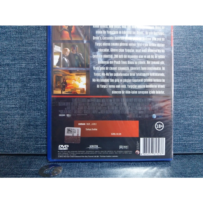 YARGIÇ DREDD DVD FİLM