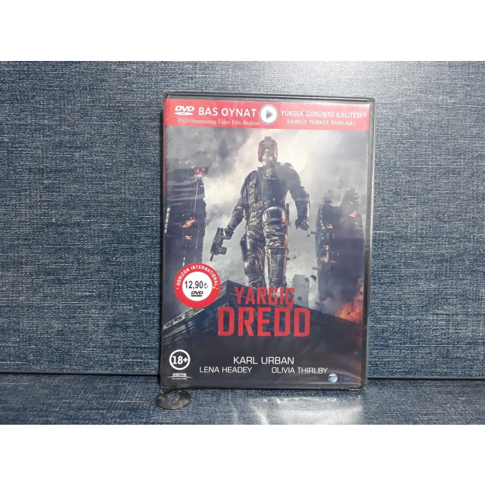 YARGIÇ DREDD DVD FİLM (SIFIR)
