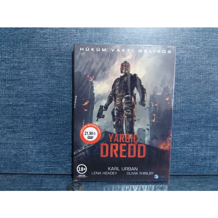 YARGIÇ DREDD DVD FİLM (SIFIR)
