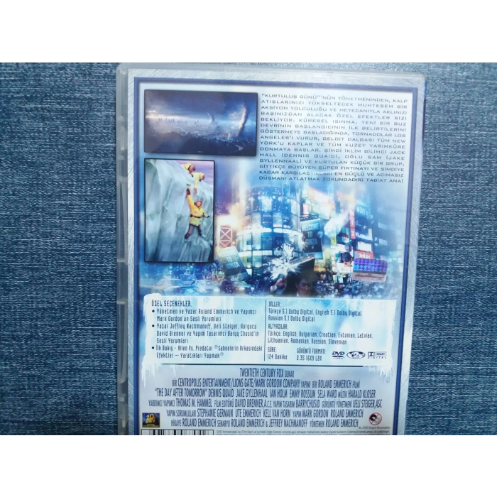 YARINDAN SONRA DAY AFTER TOMORROW DVD FİLM