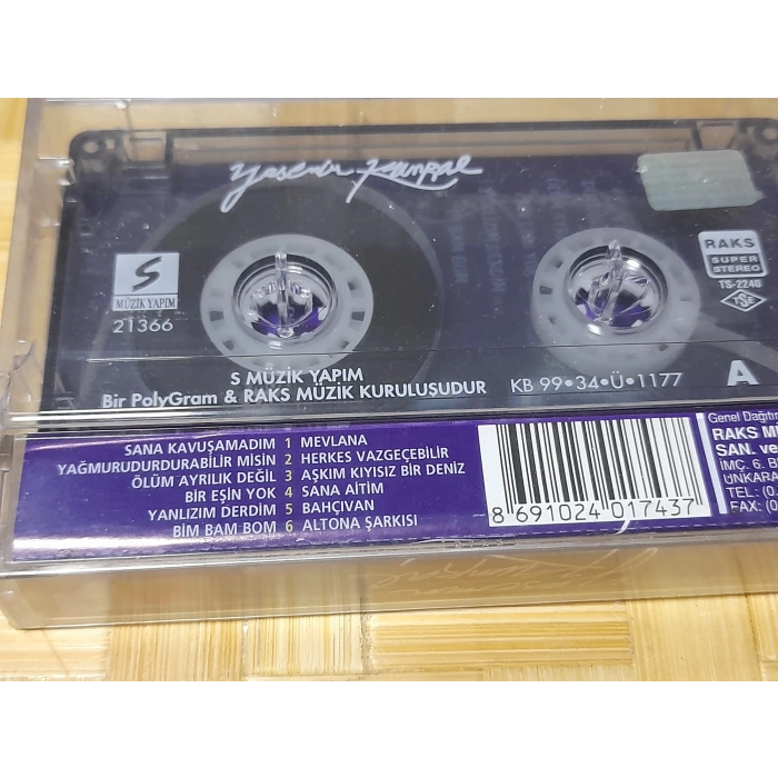 YASEMİN KUMRAL MÜZİK KASET