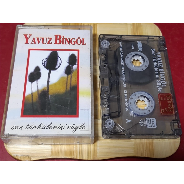 YAVUZ BİNGÖL SEN TÜRKÜLERİNİ SÖYLE MÜZİK KASET