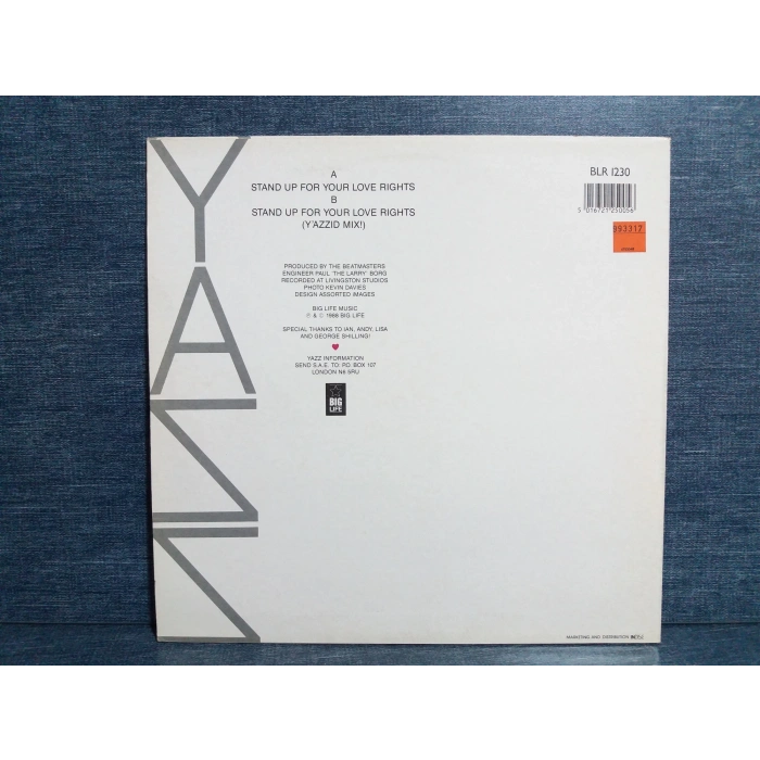 YAZZ STAND UP FOR YOUR LOVE RIGHTS MAXI LP