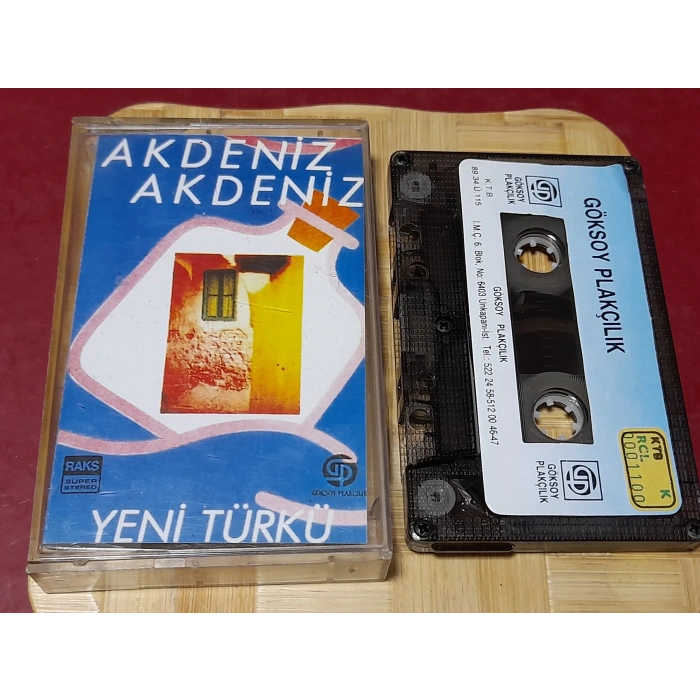 YENİ TÜRKÜ AKDENİZ MÜZİK KASET