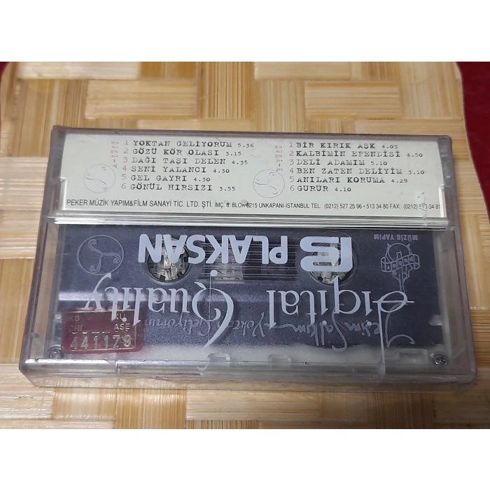 YEŞİM SALKIM YOKTAN GELİYORUM MÜZİK KASET