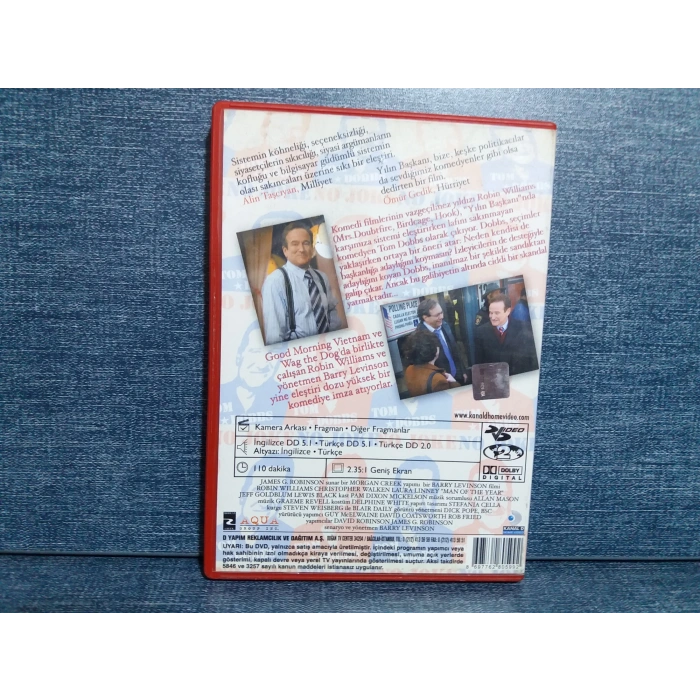 YILIN BAŞKANI ROBIN WILLIAMS DVD FİLM