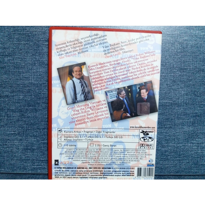 YILIN BAŞKANI ROBIN WILLIAMS DVD FİLM