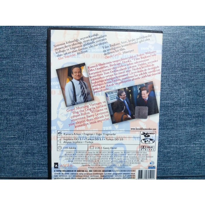 YILIN BAŞKANI ROBIN WILLIAMS DVD FİLM