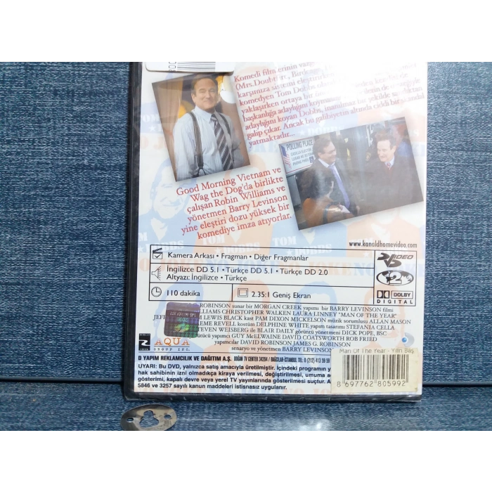 YILIN BAŞKANI ROBIN WILLIAMS DVD FİLM (SIFIR)