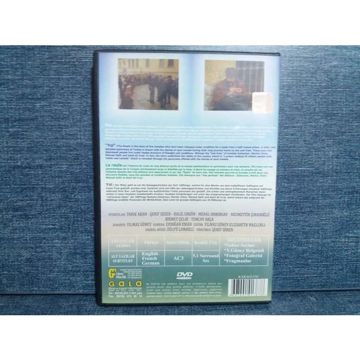 YOL YILMAZ GÜNEY DVD FİLM