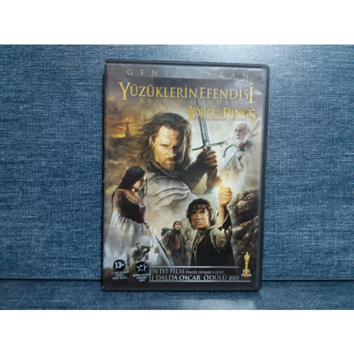 YÜZÜKLERİN EFENDİSİ KRALIN DÖNÜŞÜ  DVD FİLM