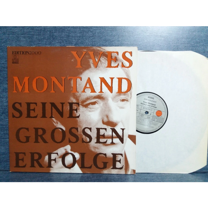 YVES MONTAND GREATEST HITS MUSIC LP