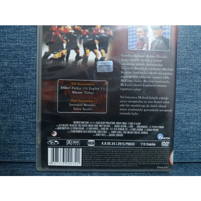 ZAFER VURUŞU DVD FİLM