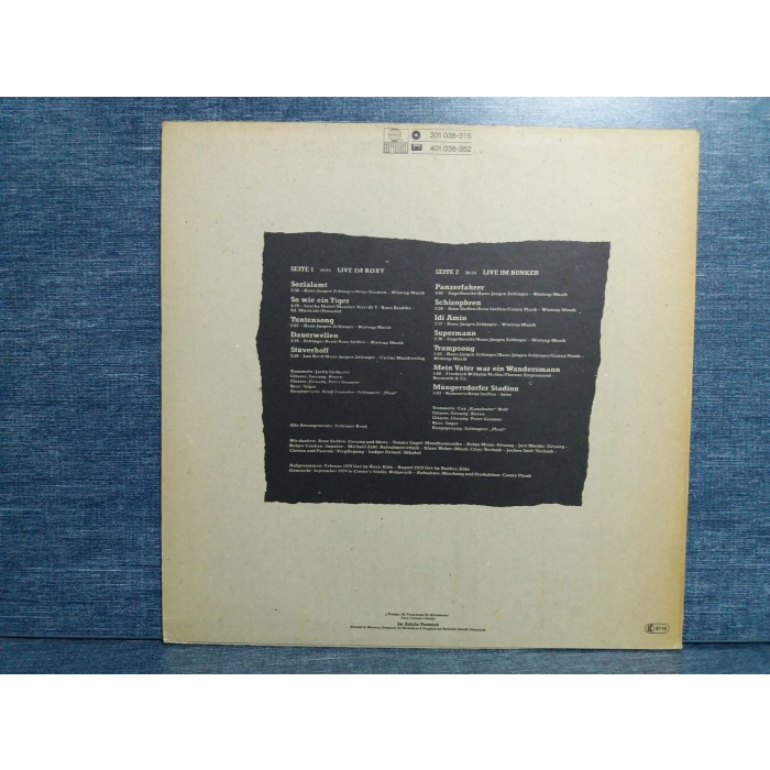 ZELTZINGER BAND DE PLAAT