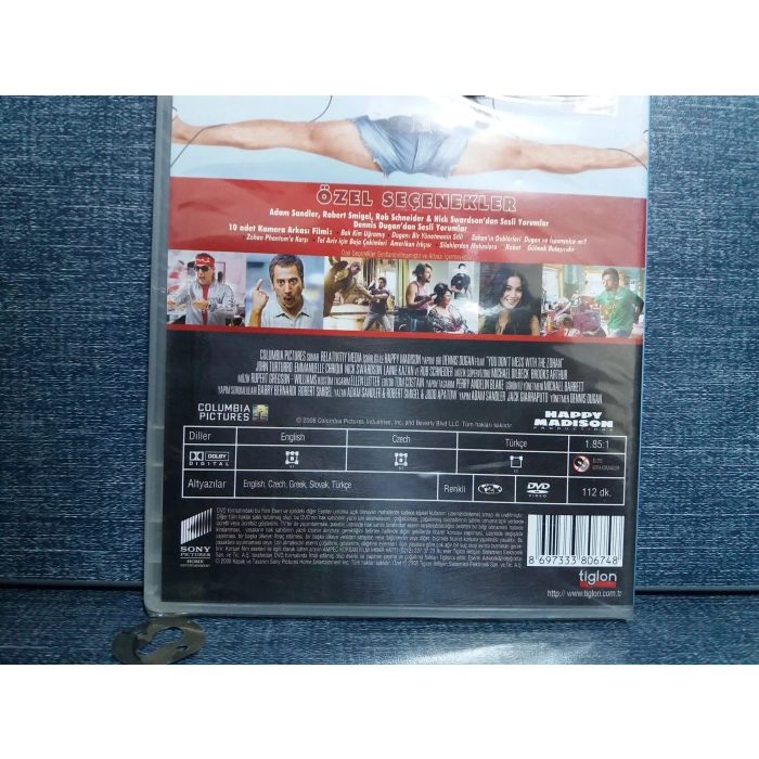 ZOHAN SANSÜRSÜZ DVD FİLM (SIFIR)