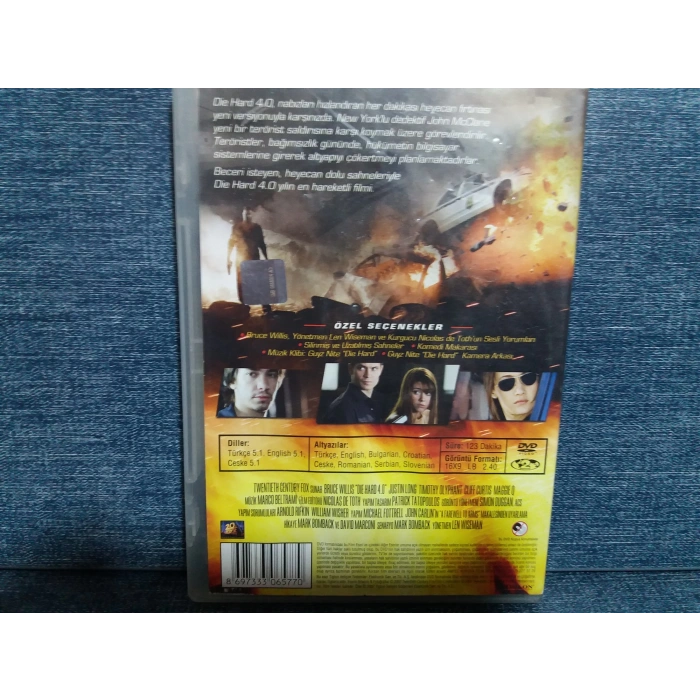 ZOR ÖLÜM 4.0 BRUCE WILLIS DVD FİLM