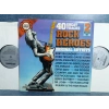 40 GREAT TRACKS ROCK HEROES  MUSIC 2 LP