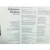 BRAHMS MOTETTEN KANTOREI BARMEN  - GEMARKE  LP
