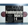 BRANDENBURGISCHE KONZERTE 1-6  (ÇİFT) LP