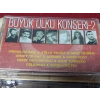BÜYÜK ÜLKÜ KONSERİ 2 MÜZİK KASET
