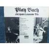 JACQUES LOUSSIER PLAY BACH MUSIC LP