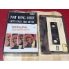 NAT KING COLE LETS FACE THE MUSIC MÜZİK KASET