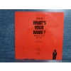 ZINNO WHATS YOUR NAME THEME FROM DR NO MAXI LP