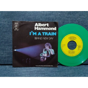 ALBERT HAMMOND I M A TRAIN  ( RENKLİ PLAK)